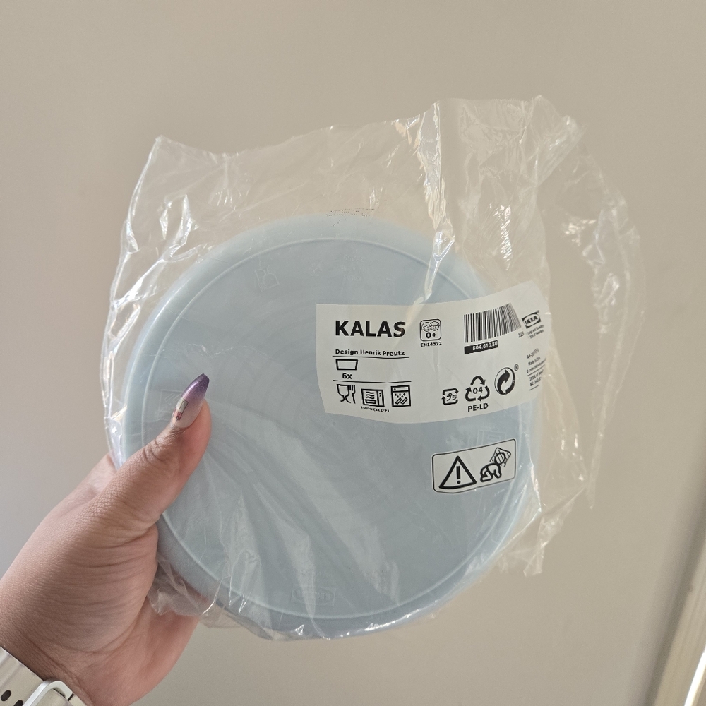 (Open Bag) New KALAS Colorful Stackable Plates - Picture 3 of 4